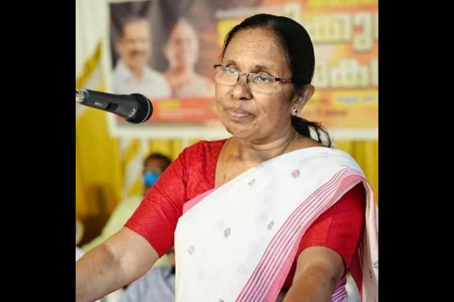 Kk Shailaja Kerala Polls Over Not Barbs And Bombs Sexist Remark Against Kk Shailaja 8121