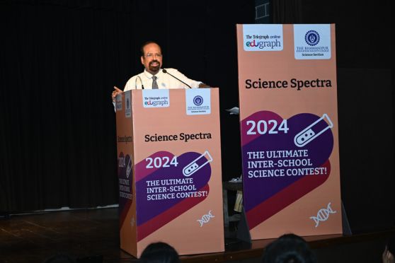 Dr Subhasis Maity, Director of Academics and Research of the Science Section of The Bhawanipur Education Society College talked about the career prospects before students and opportunities being provided by the college to the students