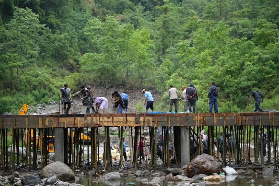  Darjeeling: Finally, bridge for, of and by hill people
