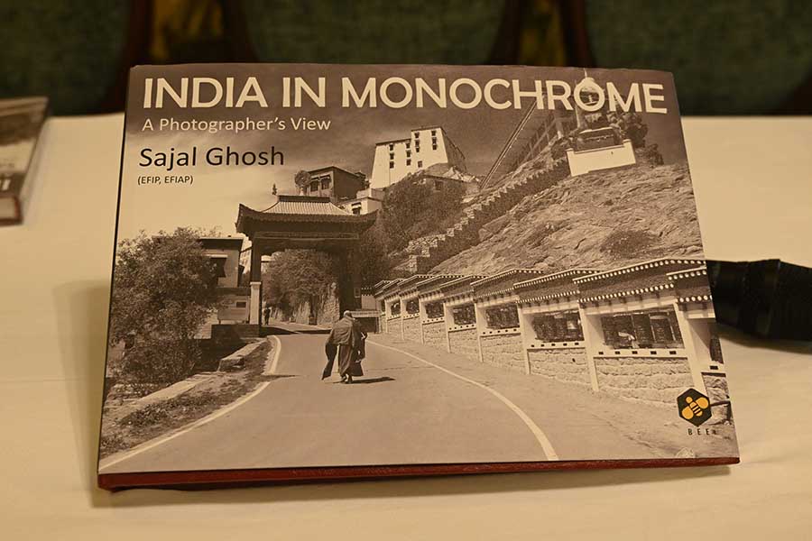 Professionally involved in the field of corporate law, Ghosh has been a passionate photographer for four decades. The book chronicles Ghosh’s journey across India in black-and-white shots, capturing candid moments that “reveal many facets and perspectives of life in India”