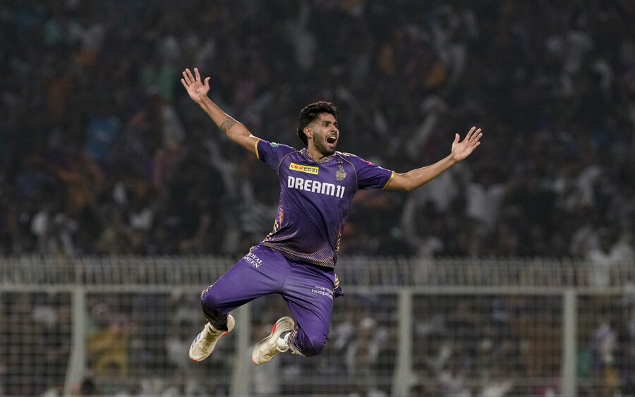 Harshit Rana (KKR): Whenever KKR needs a last-over rescue act these days, they call on Harshit Rana. In the rain-affected game against MI at Eden Gardens, Rana had conceded 31 runs in his two overs, but repaid his captain’s confidence by defending 21 runs in the last over. Rana’s accuracy helped him bag the wickets of Tilak Varma and Naman Dhir, good enough to make KKR the first team to seal a playoff berth this season  