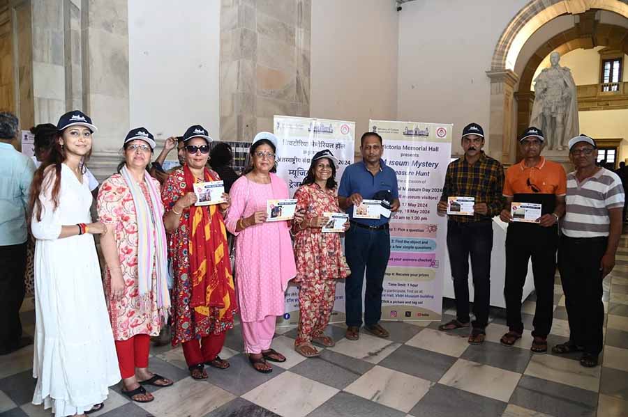 To celebrate International Museum Day (May 18), Victoria Memorial Hall is hosting a two-day Museum Mystery Treasure Hunt. On day 1, participants delved into history and uncovered hidden treasures. The event will also be held on Saturday  