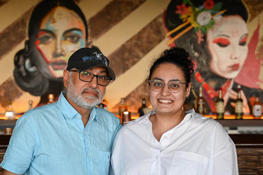 The bar and kitchen is helmed by Bunti Sethi and daughter-chef Muskan