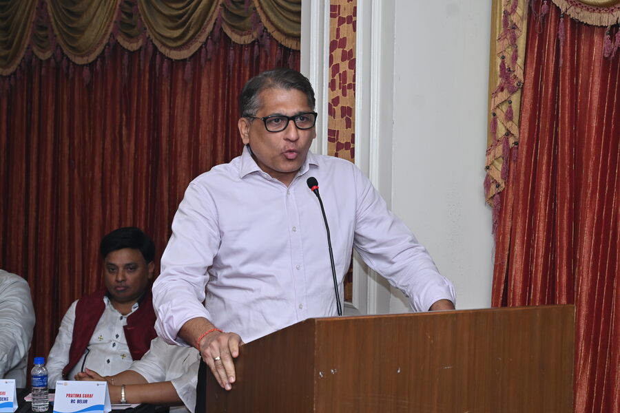 Sanjay Dugar was adjudged to be the best speaker on side opposition
