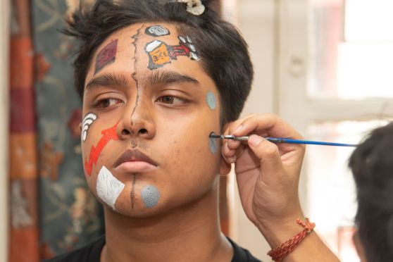 Day two, April 27, kicked off with Talent Blitz, where participants showcased their unique skills in just a minute. A beautiful face painting shot was captured.