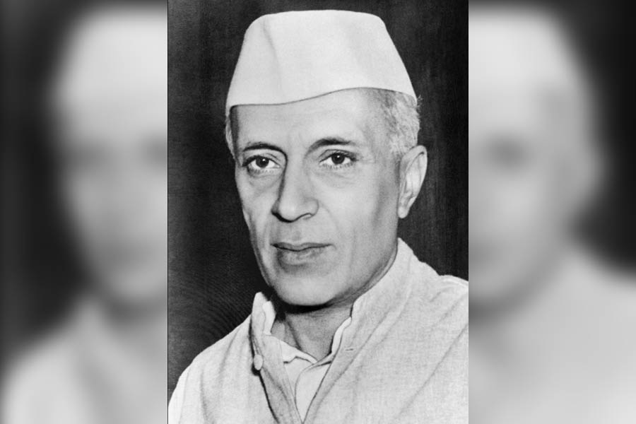 The Congress party under Jawaharlal Nehru (in picture) won a landslide victory in the first Lok Sabha elections, winning 364 seats with almost 45 per cent votes. 