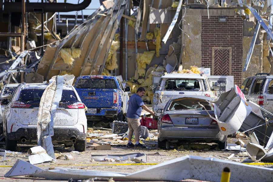 tornado | Tornadoes rip through Texas, Oklahoma and Arkansas; at least ...