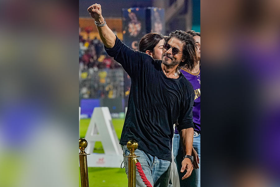 Shah Rukh Khan — the man everyone was rooting for — at the IPL final