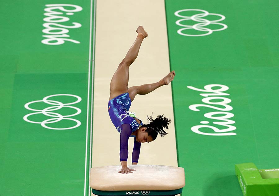 Nailing the “Vault of Death”: Karmakar is one of only five women to have successfully landed the Produnova. Said to be the “Vault of Death”, the precision required to successfully land the Produnova can be the margin between life and death. Should the athlete fall short of two rotations, they could break their neck. The lethal move is named after Yelena Produnova, the Russian gymnast who was the first to do it successfully in 1999. Only Yamilet Pena, Fadwa Mahmoud, Oksana Chusovitina had executed the Produnova in a major competition before our very own Karmakar successfully completed the Vault of Death twice, once in Glasgow 2014 and once in Rio 2016. Since then no female athlete has landed the Produnova