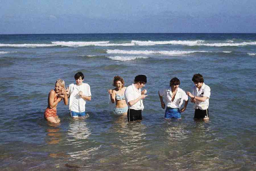 The Beatles in Miami in February 1964