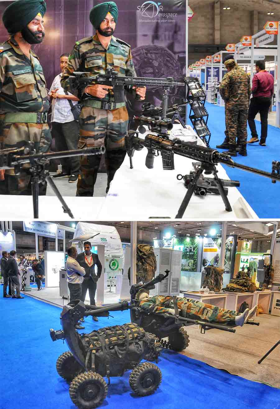The Eastern Command of the Indian Army is hosting a two-day defence weapons and equipment exhibition titled 'East Tech 2024' starting from November 5 at Biswa Bangla Mela Prangan 