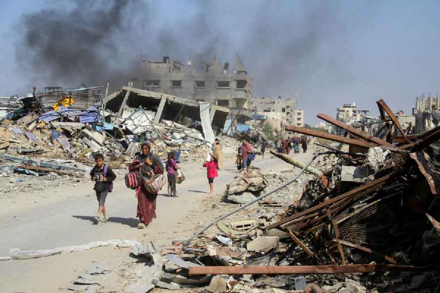 Palestinians in Gaza fear neither candidate in US election will help them - Telegraph India