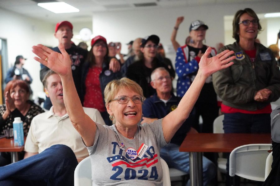 Supporters of the Republican Party at Maricopa County Republican Committee in Chandler, Arizona, U.S. Reuters