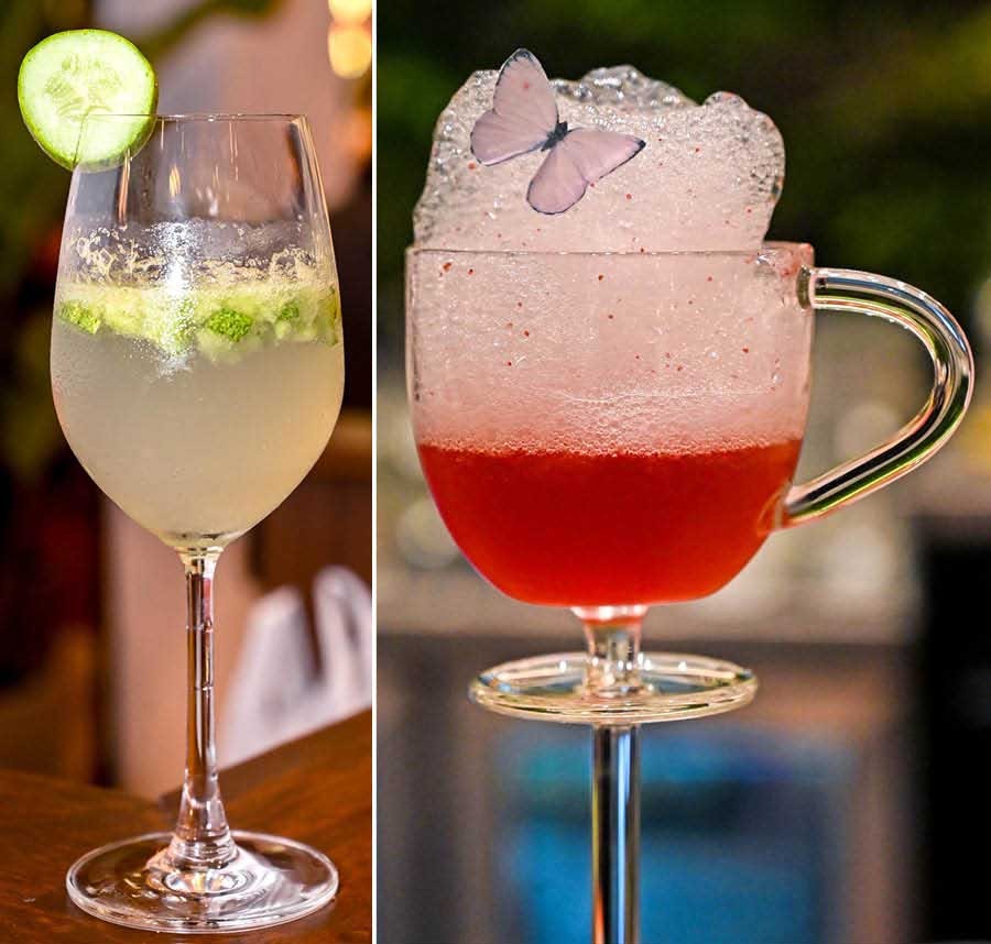 The cocktail and mocktail menu takes inspiration from Kolkata, with signature drinks such as The Victoria Memorial and Ode to Yellow Taxi featured on the bar menu. Fresh and vibrant flavours are also infused into mocktails, like The Emperial