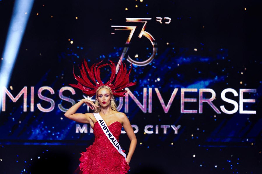 Miss Australia Zoe Creed takes part in the National Costume show during the 73rd Miss Universe pageant in Mexico City, Mexico November 14, 2024.