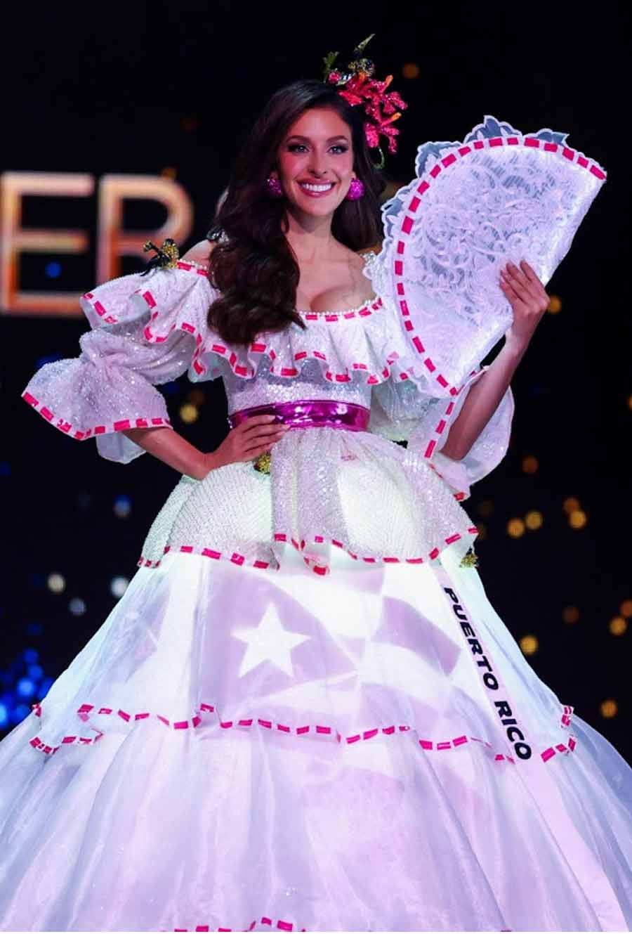 Miss Puerto Rico Jennifer Colon takes part in the National Costume show during the 73rd Miss Universe pageant in Mexico City, Mexico November 14, 2024.