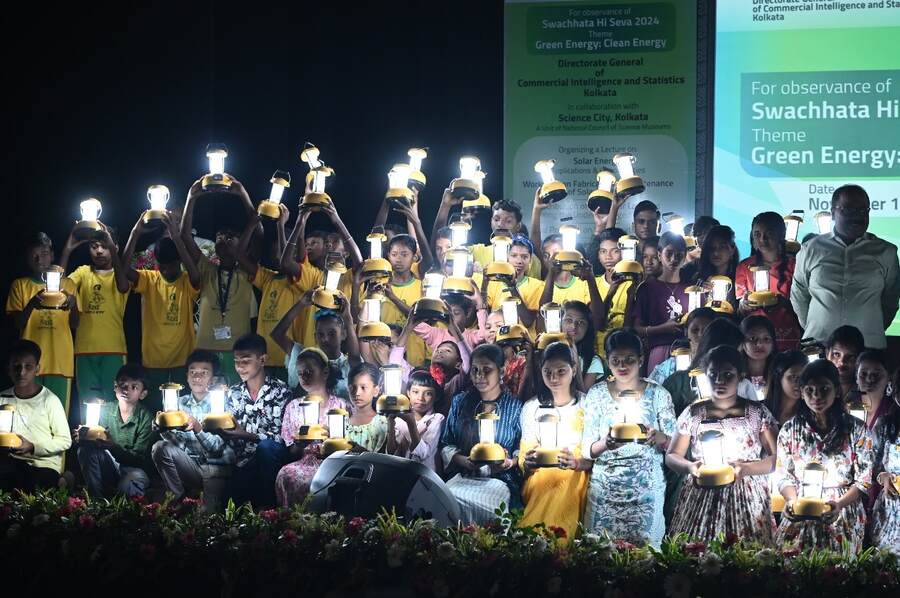 As a part of the Swachhata Pakhwada, Directorate General of Commercial Intelligence and Statistics in collaboration with Science City, Kolkata, organised a lecture on Solar Energy: Applications & Opportunities on Friday. An awareness programme was also held on Menstrual Health and Hygiene for young girls aged 11 to 15