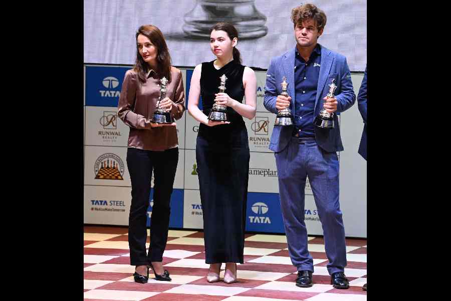 Tata Steel Chess Tournament 2024 Magnus Carlsen serves a double World No. 1 wins blitz, rapid