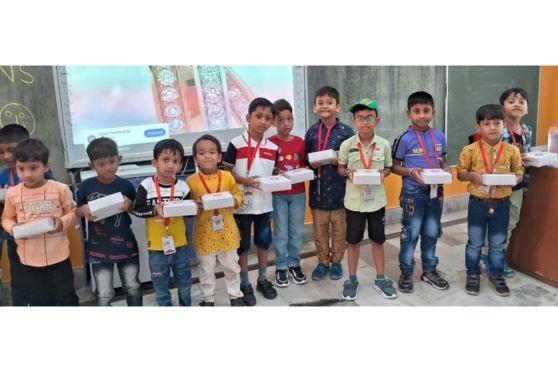 14 November 2024 was a vibrant and joyful day at Aditya Academy Secondary Barasat with an enthusiastic celebration by the students and staff members. The day began with a special assembly. The students were overjoyed as they participated in classroom decorations. 