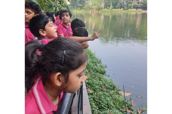 The primary section of Apeejay School Park Street ,Kolkata celebrated Children's Day in the school to foster a sense of unity and belonging among students. The children’s creativity , self expression and team work were encouraged . The theme was ‘Sharing is Caring’. Thus the children of classes 3 ,4 and 5 prepared nutritious chaats , bhelpuri and mocktails with the ingredients they had carried to school and shared them amongst themselves. Outdoor games had been organized  to promote teamwork and sportsmanship. Children also showcased their talents in classrooms and played antakshari as a team. The distribution of gifts and ice-creams on behalf of the school was appreciated by all. In the latter half the children enjoyed watching movies.