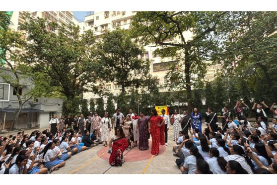 The event drawed towards an end with a classy fashion show, where the teachers donned their best and strut down the ground, striking powerful poses as the students clapped and shouted for an encore, but as time wraps it all up, the teachers all took a bow as they finished it up with grace and beauty, giving the children, a Children's Day to remember.