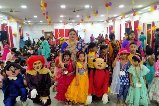 Principal Ma'am,Mrs Rupa Dey and Incharge Ma'am Mrs.Sutapa Bose shared the heart warming messages emphasizing the importance of nurturing creativity and curiosity in every child. Teachers showcased their talent of Singing and Recitation. The hypnotic MAGIC SHOW left the students enthralled.