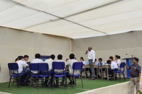 Hosted by chief guest Mr Prodipta Hore, the Math Odyssey Quiz challenged participants to think beyond textbooks and showcased their quick thinking and mathematical prowess. This high-energy competition captivated the audience and participants alike, adding an exciting competitive spirit to the fest.