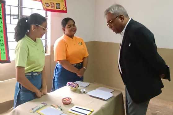 Another major attraction, Number Mela, made complex topics like Duodecimals engaging through interactive games and prizes, while the Psychology Corner intrigued visitors with captivating videos and trivia.