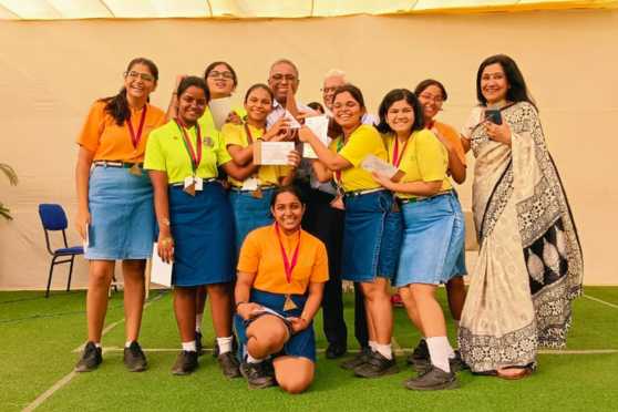 Akshar celebrated notable victories, including lifting the trophy in Thematic Display and earning medals in Game Display, Pattern with Pascal, and Triangulate a Poem. Their success was a testament to their creativity, teamwork, and mathematical passion.