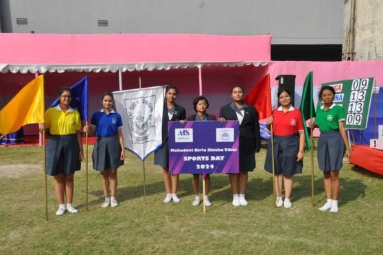 The four houses – Ganga, Yamuna, Kaveri and Godavari, marched with perfection and pride during the ceremonial march past.