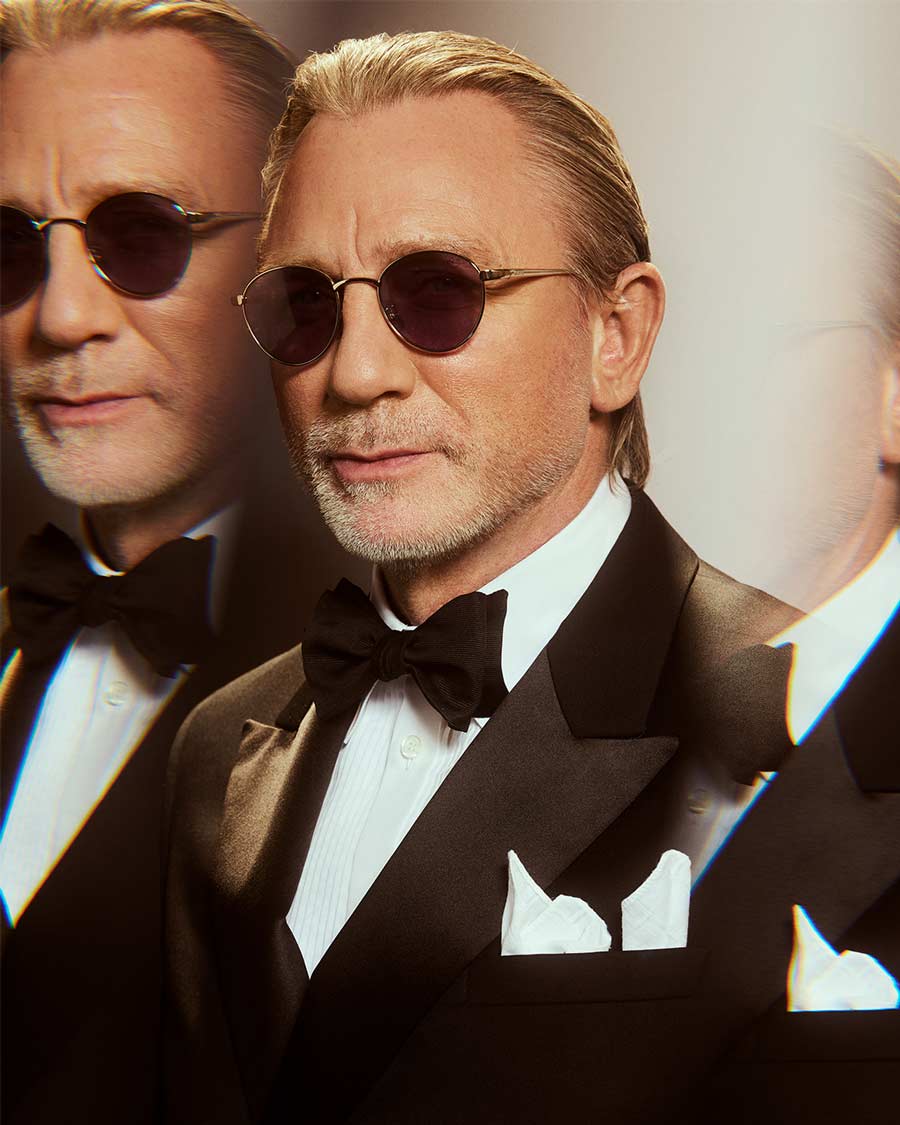 Former James Bond actor Daniel Craig attended the awards ceremony in black shades and tuxedo.