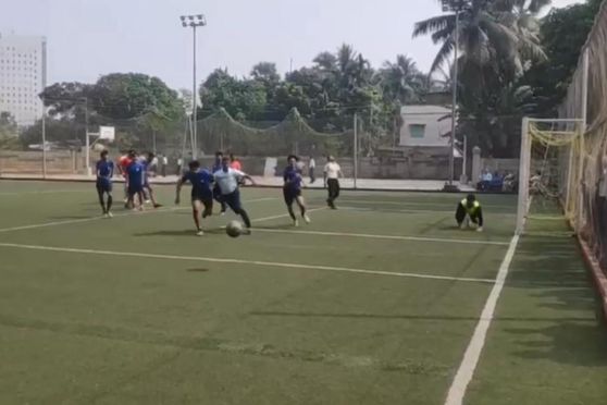 Later, the excitement continued with a friendly football match between teachers and students. Both teams showcased their skills and sportsmanship, creating a fun and competitive spirit. The match ended in a jubilant atmosphere, with students celebrating their team's efforts. Overall, the celebration fostered camaraderie and made lasting memories for everyone involved, highlighting the special bond between teachers and students.