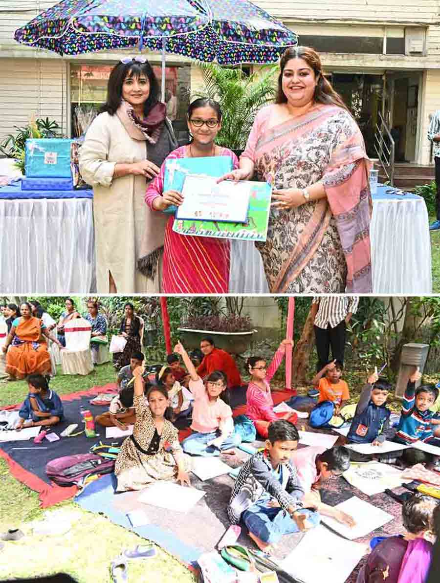 The Prasanta Banerji Homoeopathy Research Clinic (PBHRC) organised the First Children’s Art Competition on November 17 to celebrate Children’s Day. This initiative was spearheaded by Dr Isha Banerji, director and senior practitioner of PBHRC. The event invited participation from the children of the in-house staff, patients and their families. Over 50 children took part and the artworks were judged by Reena Deewan, art curator & director, Bridging Culture and Arts Foundation (B-CAF)  
