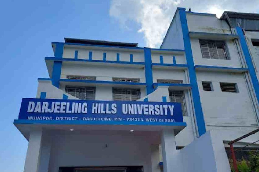 Darjeeling Hills University in Mungpoo.