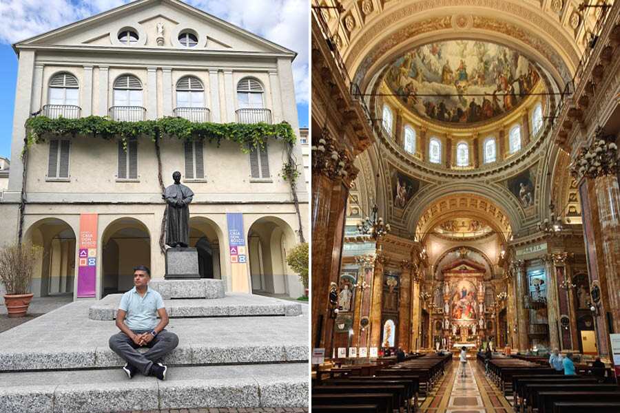 At the Basilica of Our Lady Help of Christians