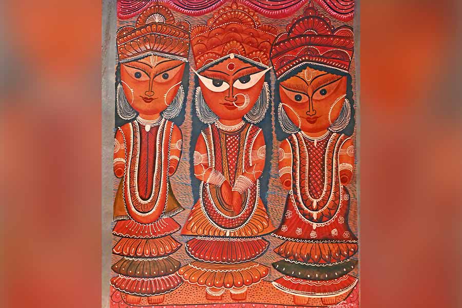 A ‘patachitra’ by Swarna Chitrakar