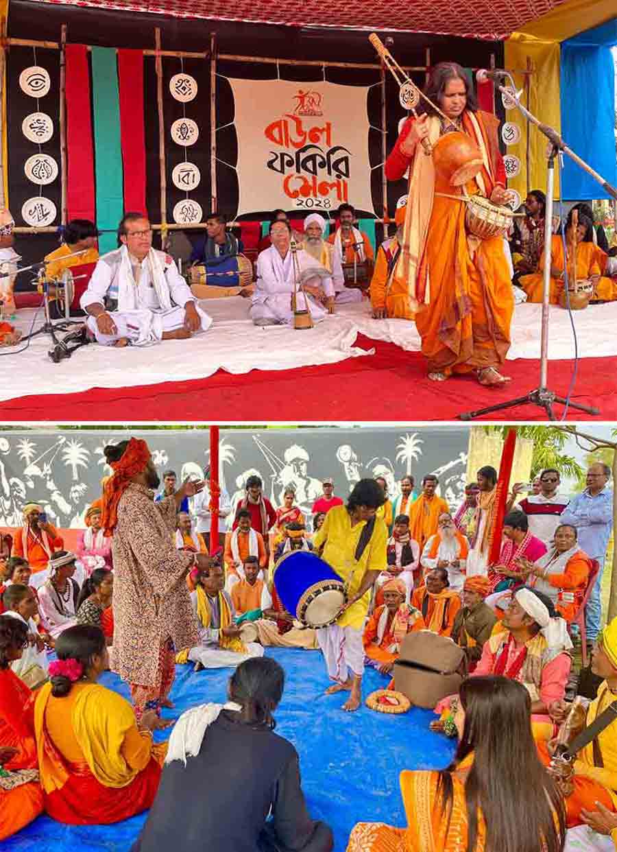 A three-day Baul Fakiri Mela was held at Bananabagarm, nearly 150km from Kolkata. Baul performers from several parts of West Bengal took part in the fair that ended on November 24    