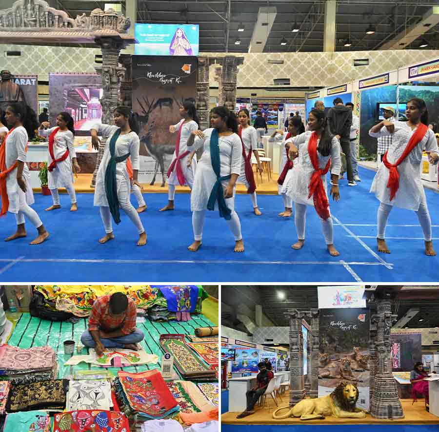 Vignettes from the Kolkata Travel Mart 2024 being held at Khudiram Anushilan Kendra in Salt Lake. The three-day festival ends on November 25  