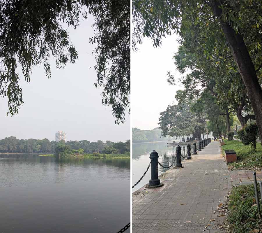 Winter sets in at Rabindra Sarobar 