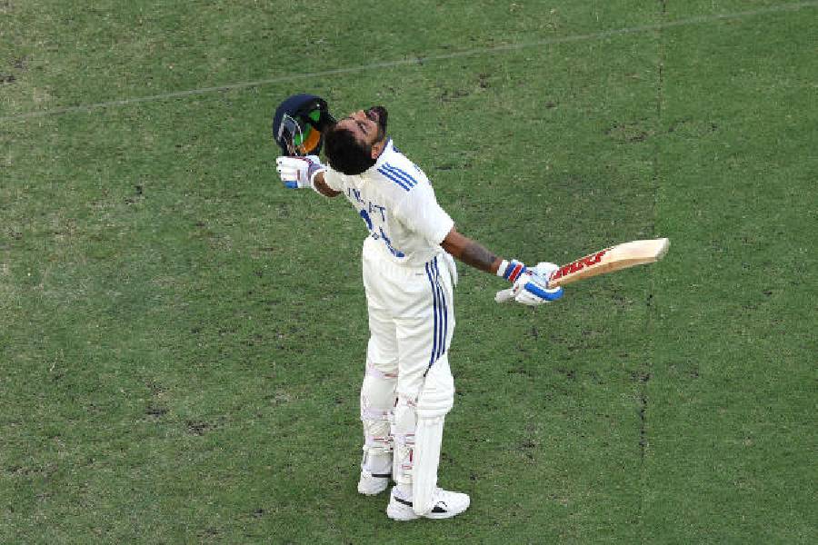 Virat Kohli after completing his 30th Test ton in Perth on Sunday