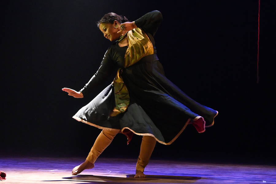 Kathak dancer Arunima Sengupta’s dance performance in Kolkata