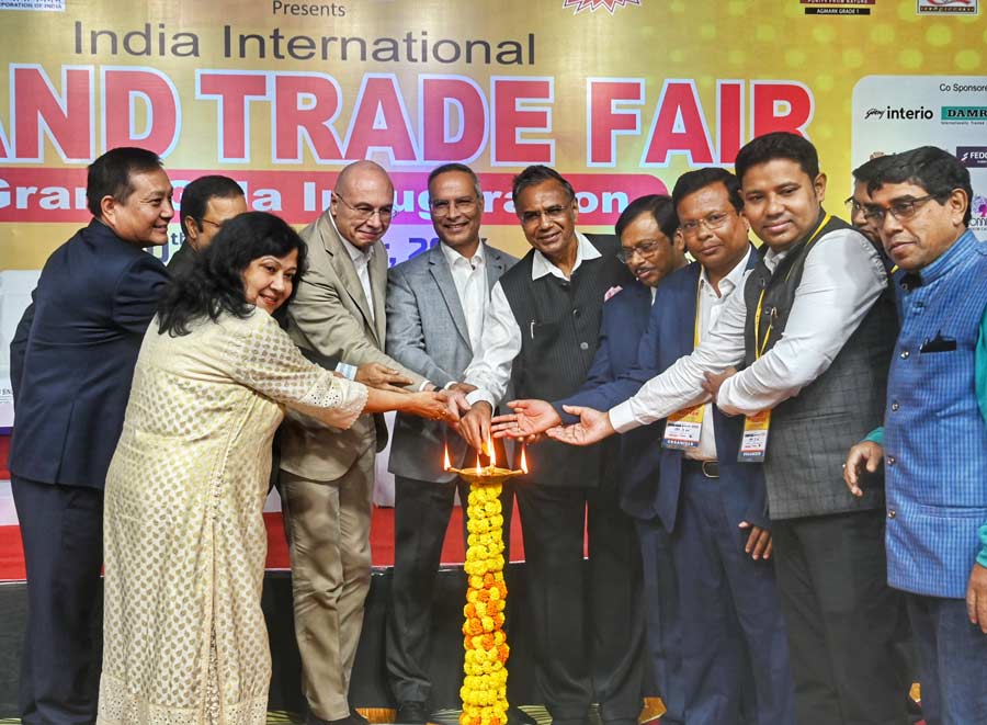 The India International Grand Trade Fair, organised by the Bharat Chamber of Commerce, set off to a grand start at the City Square Ground in BG Block, New Town on Saturday