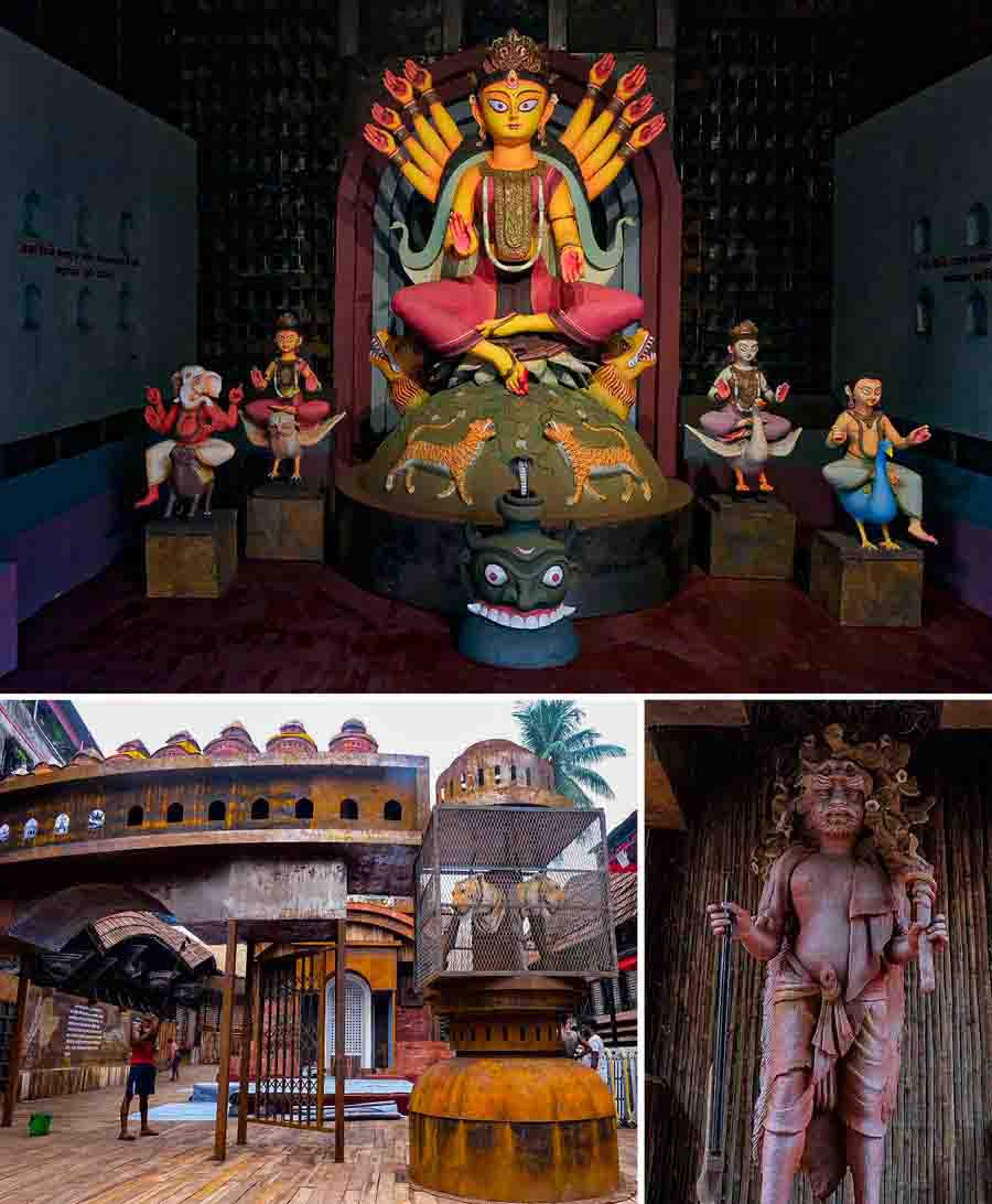 Durga Puja 2024 Pandals In pictures Ecofriendly to glitzy themes at