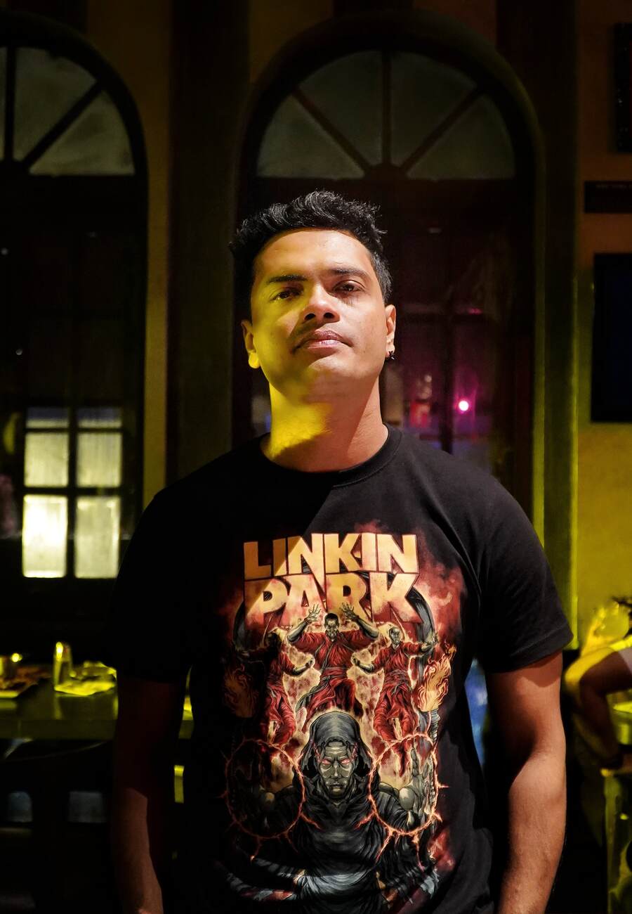 Sagar Chatterjee was present for the gig in his Linkin Park merch. ‘The band were great on stage. They got the entire Linkin Park feel and got the crowd going. After a long time, I felt like I was in a hard rock place,’ said Chatterje, who works with HSBC