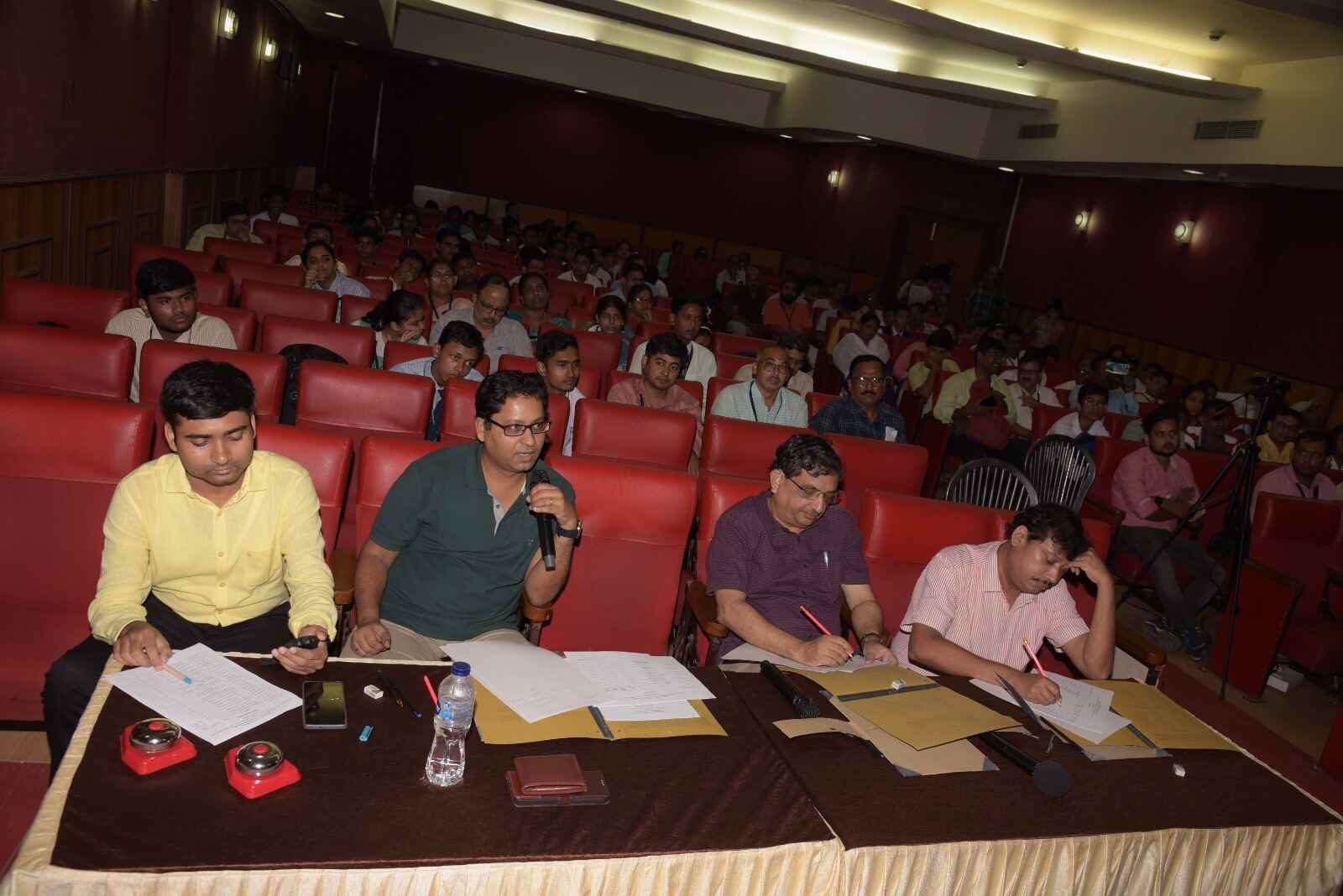 The judging panel featured renowned academics from prestigious institutions who had the challenging task of evaluating the future leaders in science and technology.