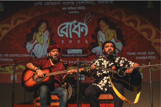 The musical luminaries Debojyoti Mishra and Gaurab Chatterjee gave a recital to remember.