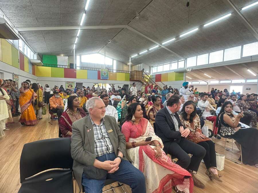  People turned up in huge numbers to witness the grandeur of the Durga Puja celebrations by Bangaliana Multicultural Christchurch