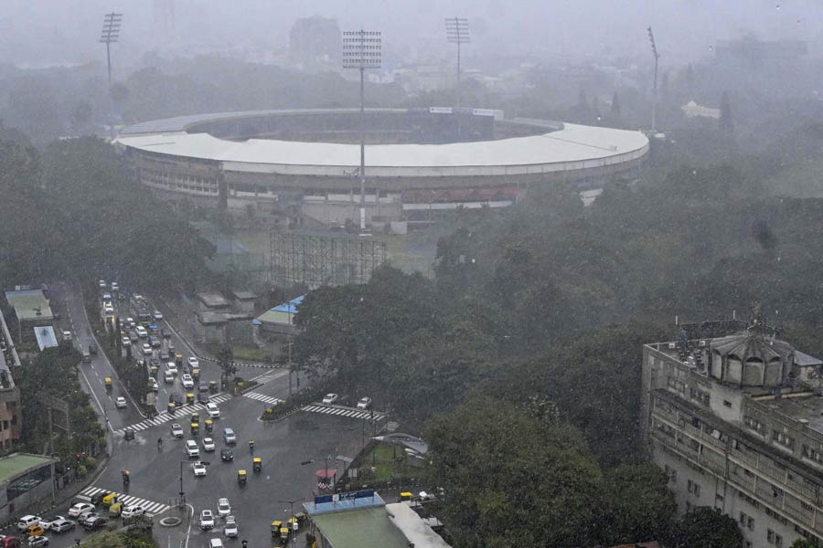 Heavy rains in Bengaluru.