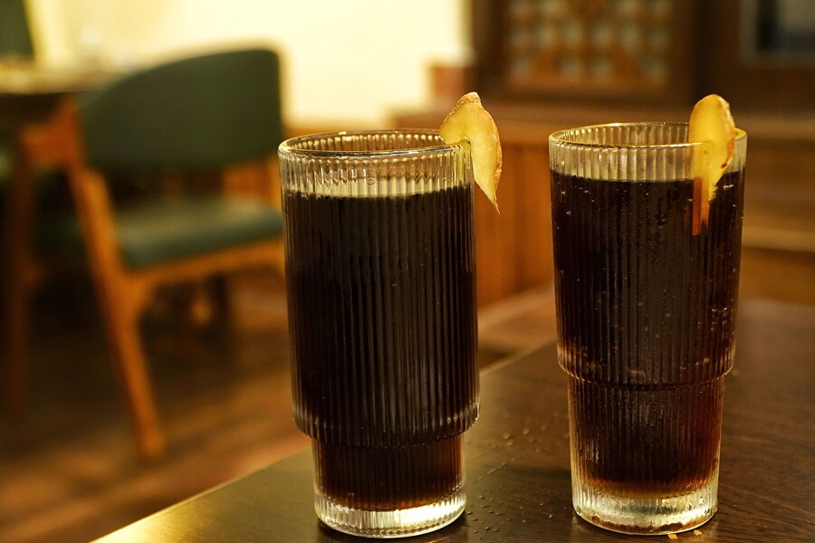 The Banana Cola is a sweet take on cola that starts with a cherry-like taste and ends with a strong banana taste #TwoInOneMuch