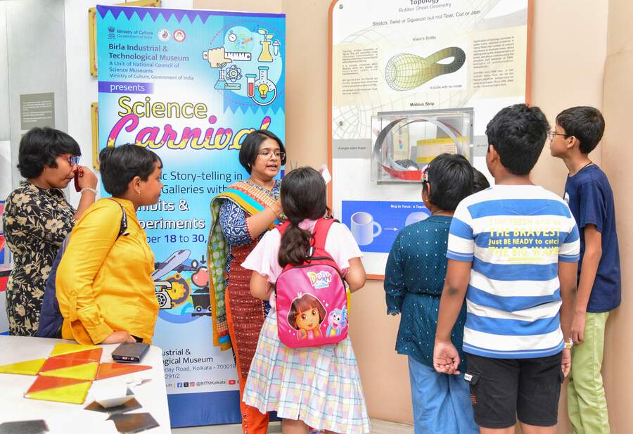 Starting from Friday till October 30, Birla Industrial and Technological Museum (BITM) will host a Science Carnival where several events will be held from thematic story-telling in science galleries with exhibits and experiments to open-air science shows and science film festival